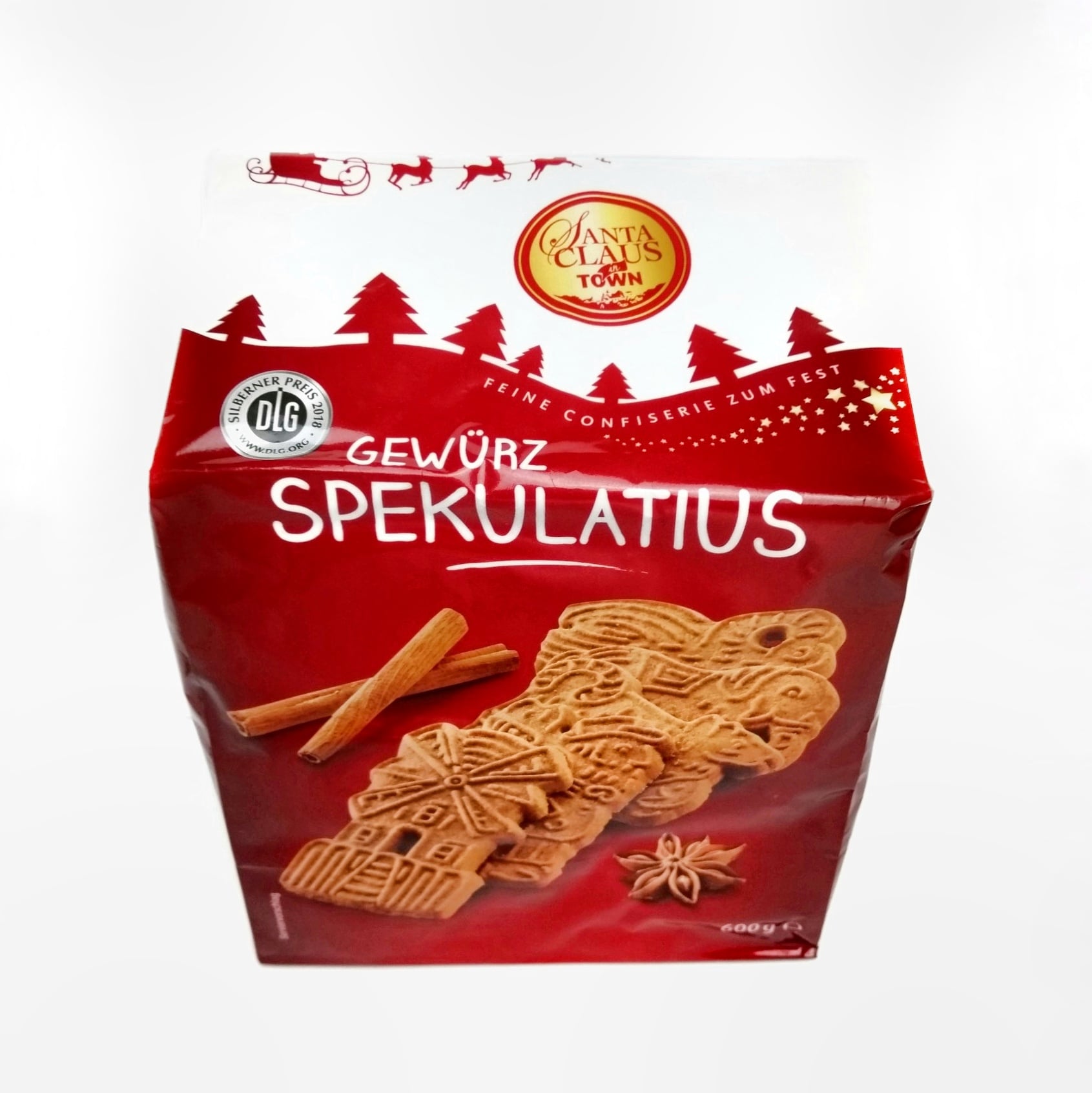 Santa Claus in Town Gewürz-Spekulatius - vegane Süßigkeiten und Snacks ...
