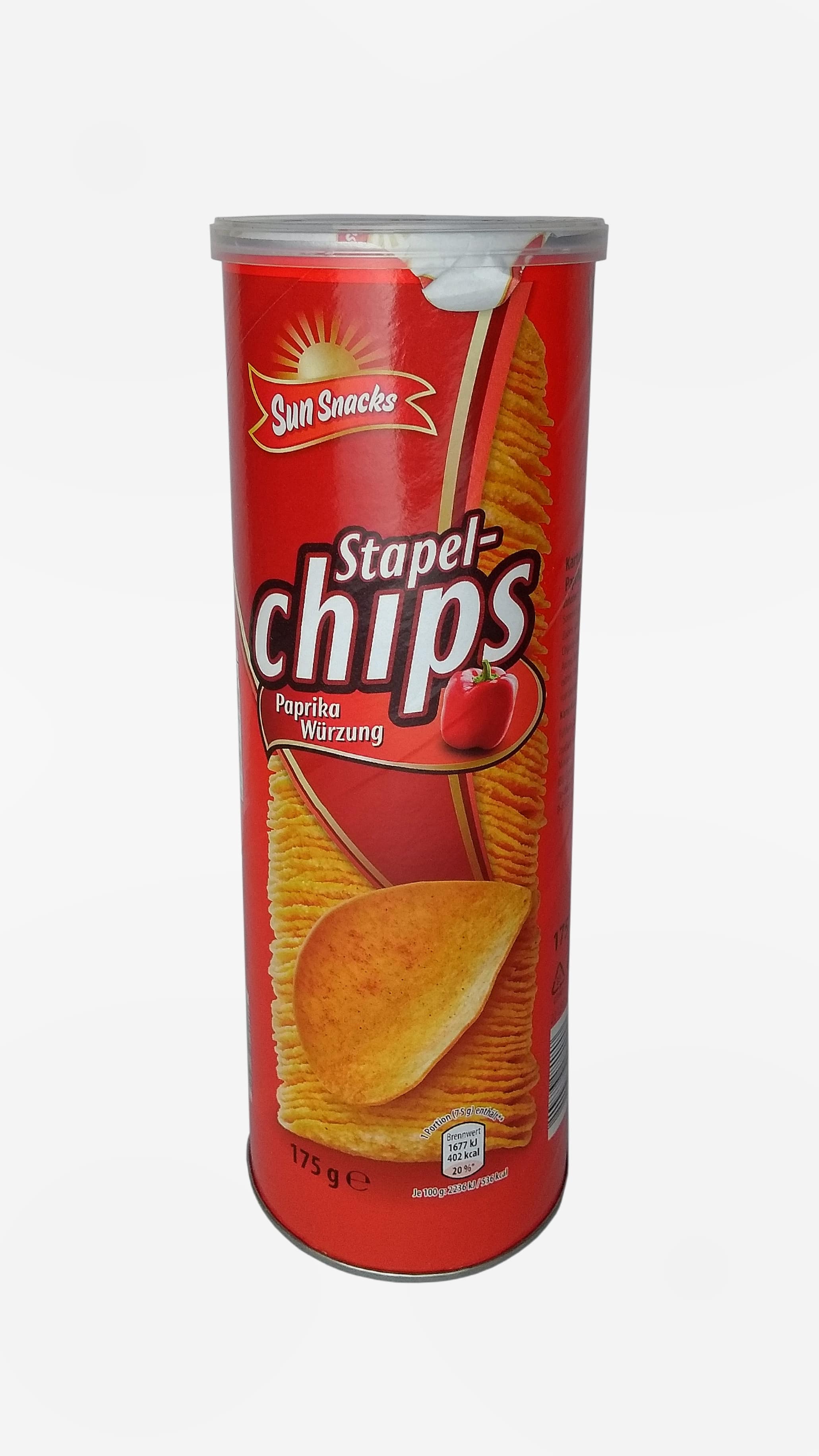 Stapel Chips Paprika